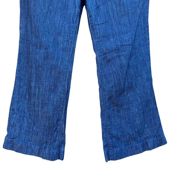 Old Navy The Flirt Dark Blue Flare Bell Bottom Jeans Size 16 - Picture 3 of 12